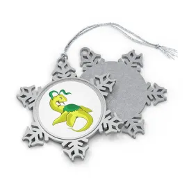 Alpro Pewter Snowflake Ornament