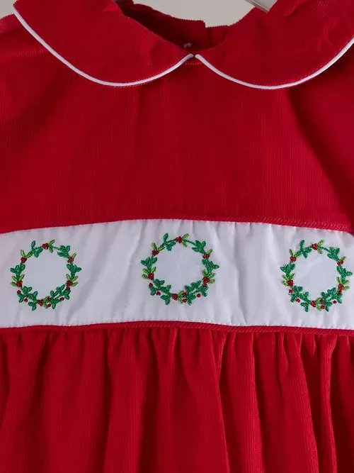 Christmas Wreath Sophie Dress