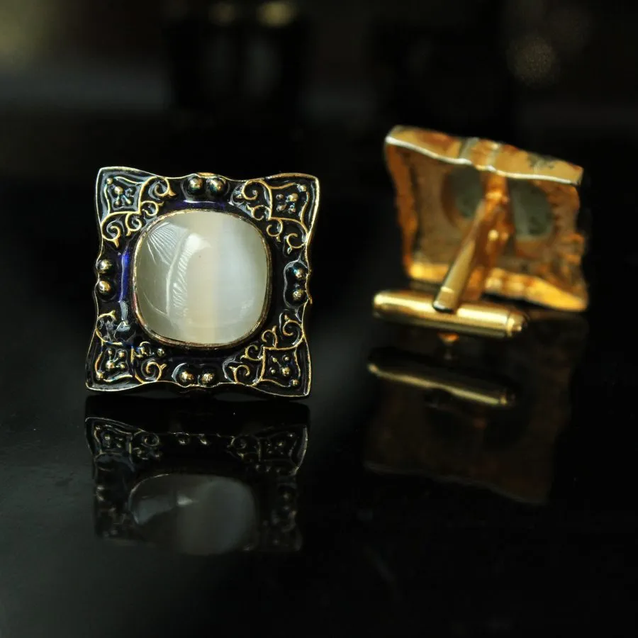 Cufflinks with Mother of Pearls