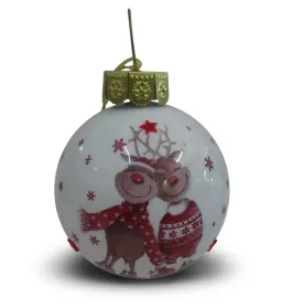 Cute Deer Gloss Ball Led 20 cm