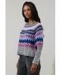 Daria Fair Isle Crewneck Sweater