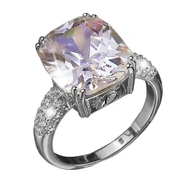 Dazzle Ring Rhodium