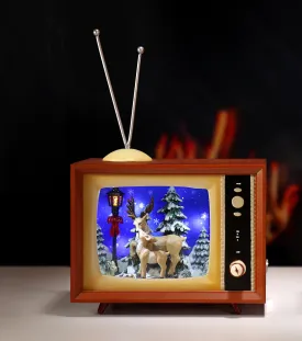 Deer with Street Lamp TV