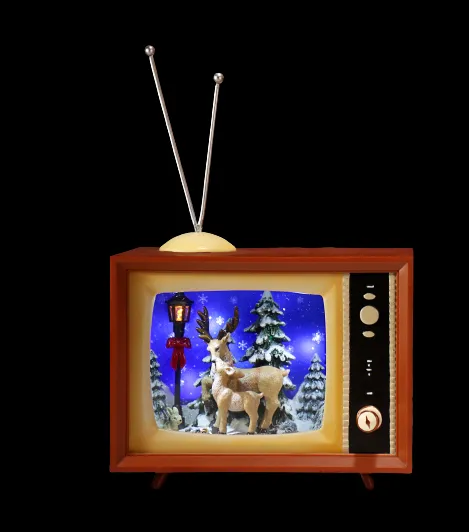 Deer with Street Lamp TV