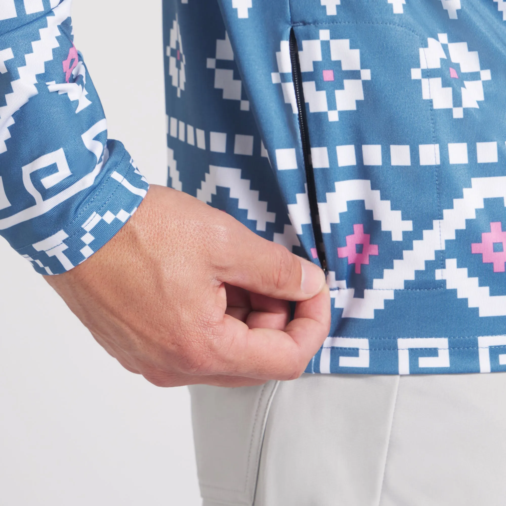 Fair Isle Golf Hoodie