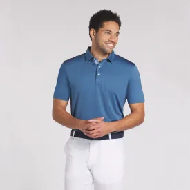 Fair Isle Trim Golf Polo