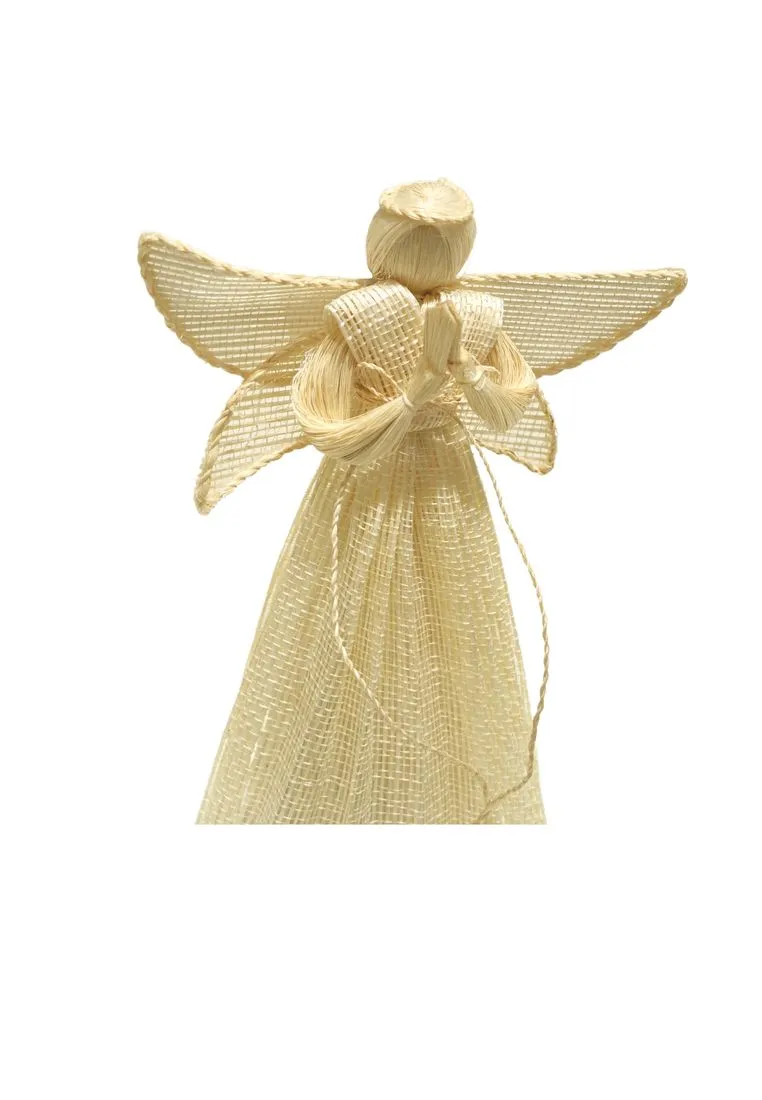 Landmark Jute Angel 8" - Natural