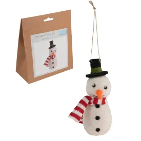 Needle Felting Kit - SNOWMAN