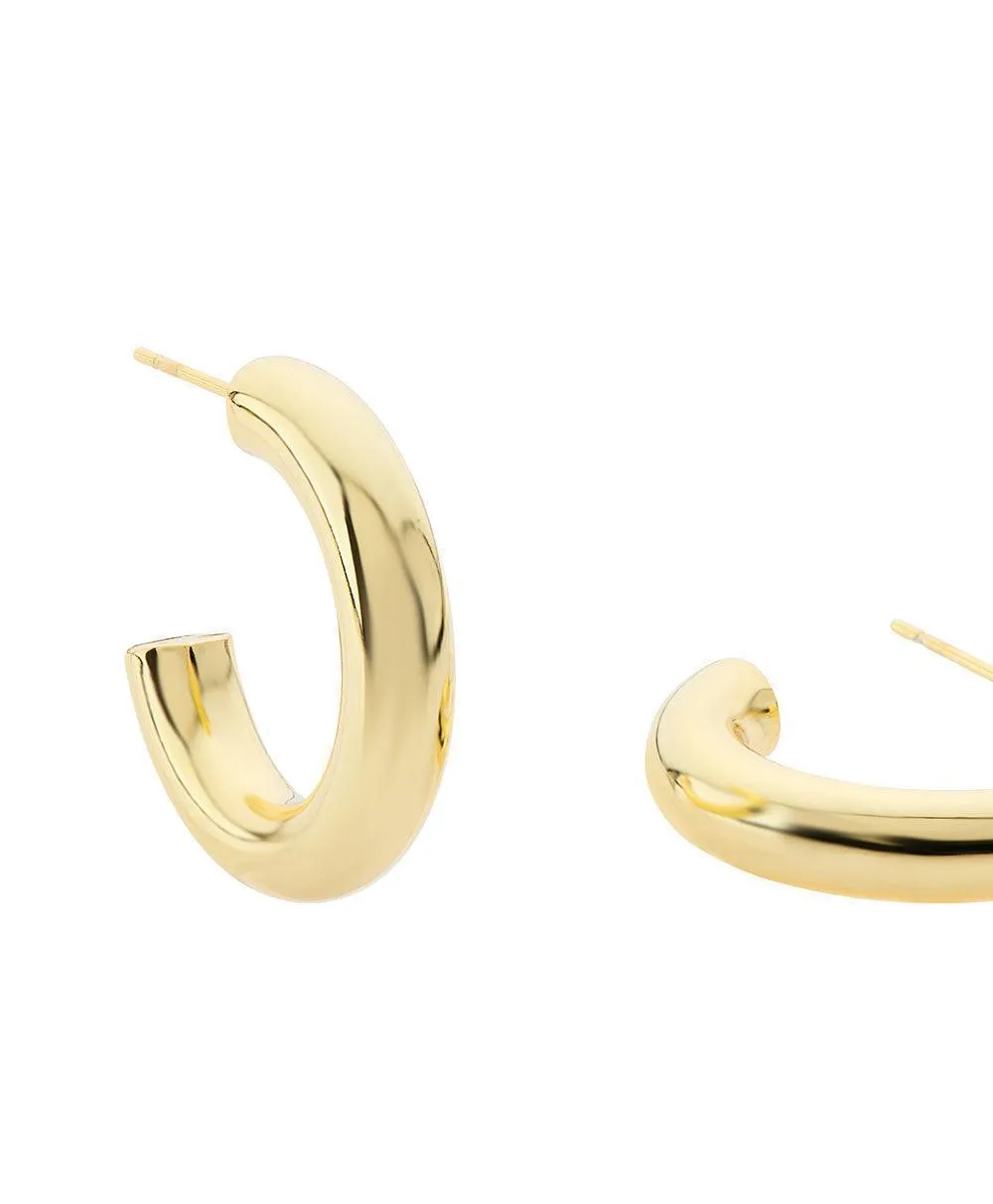 Viveca Bold Creole 18ct Gold Plated